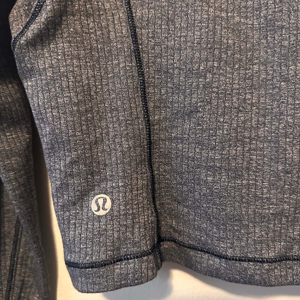 Lululemon It’s Rulu Run Cropped Half Zip Ribbed Jacket - Picture 9 of 12